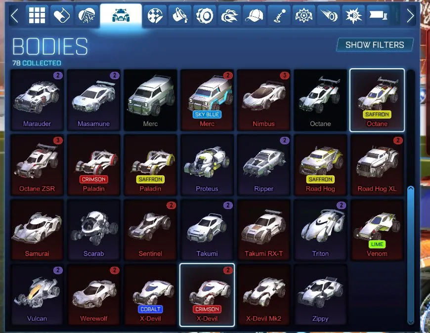 STOCK500 //Titanium White Octane Fennec 40+ Cars 40+ Black Markets Dissolver Heatwave Dueling Dragons