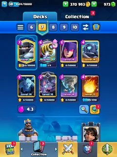 🏆7024 TROPHIES🏆ARENA 19💫LVL 38🔥9 MAX CARDS⭐109 CARDS🎴INSTANT DELIVERY🚚
