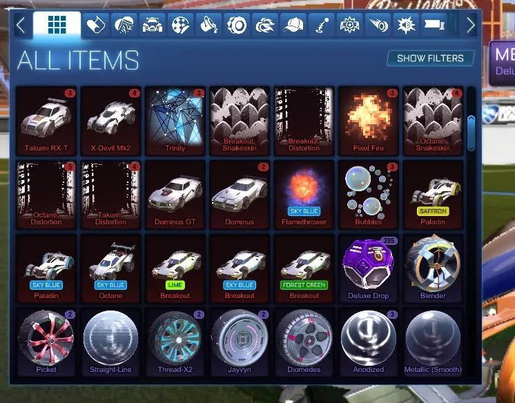STOCK590 //Fennec, 130 Exotic/205 Deluxe Drops, Mad Rad, Dueling Dragons, Zomba, 40+ BMs