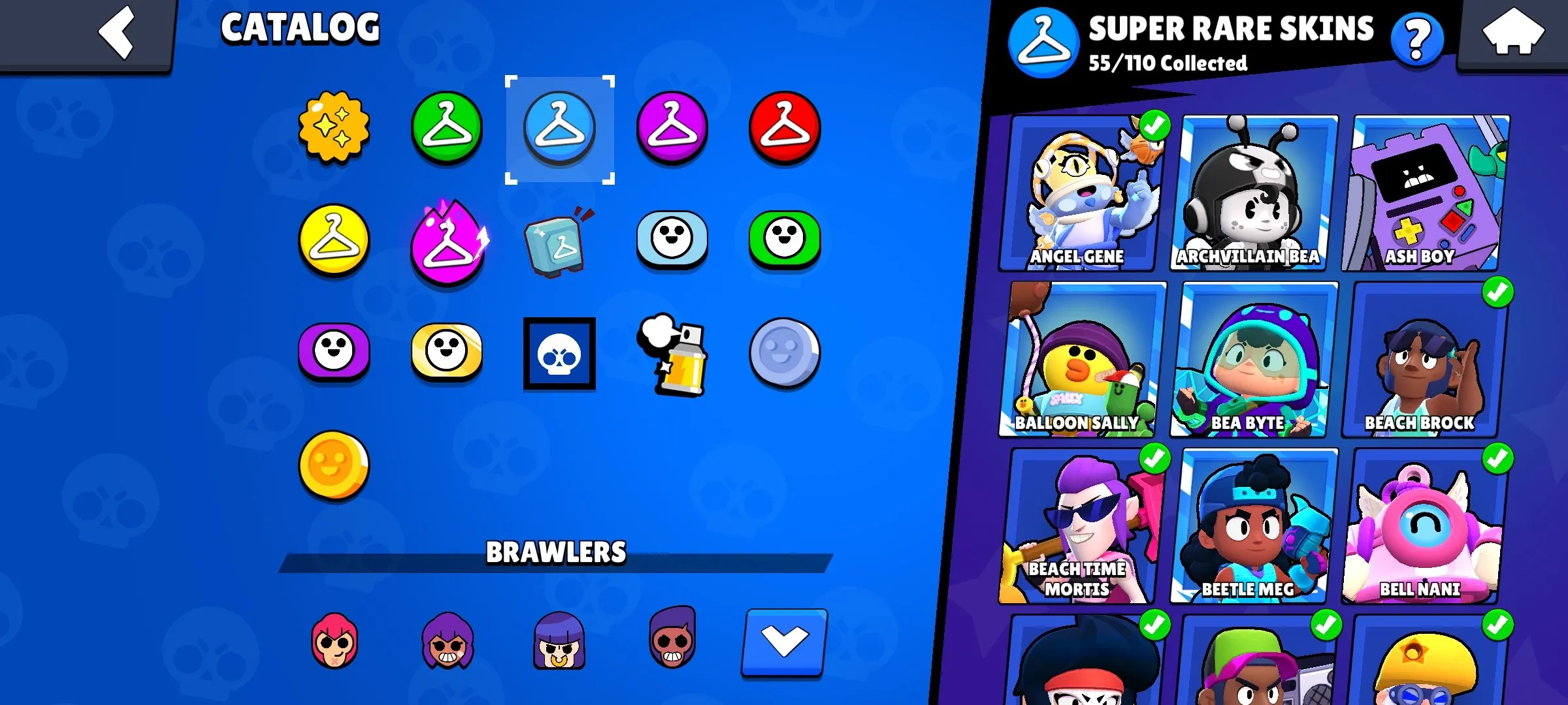 BS1933 3 BP, 50204 Trophies, 89/97 Brawlers, 203 Skins, 6 Hypercharge Skins, Mecha Crow, Light Mecha Mortis, Mecha Colt, Mecha Bo, Mecha Edgar, Hypnos Sandy, Godzilla Buzz, Red Godzilla