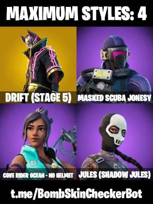 ❤️50 SKINS❤️BACKLASH❤️WHIPLASH❤️ORANGE JUSTICE❤️RAPSCALLION❤️SCOUNDREL❤️ZOEY❤️JULES(MAX)❤️BULLSEYE❤️TSUKI 2.0❤️DRIFT(STAGE 5)❤️NOG OPS❤️YULETIDE RANGER❤️POLAR PEELY❤️TAKE THE ELF❤️CAN PLAY ON PSN❤️XBOX❤️PC❤️NINTENDO❤️MOBILE❤️100 VBUCKS❤️FULL EMAIL ACCESS❤️