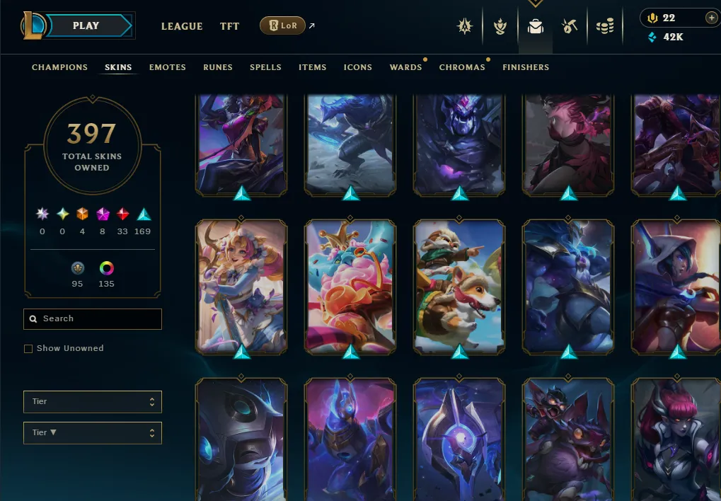 👑(EUW) DIAMOND IV (LAST SS, SUPER HIGH ELO) 🚀397 SKIN