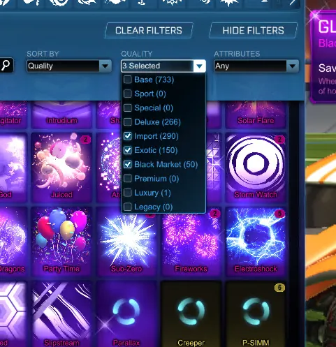 STOCK879 //Fennec + Titanium White Venom + X Devil + 40 Cars + 40 Boosts + 111 Bodies Collected (K)