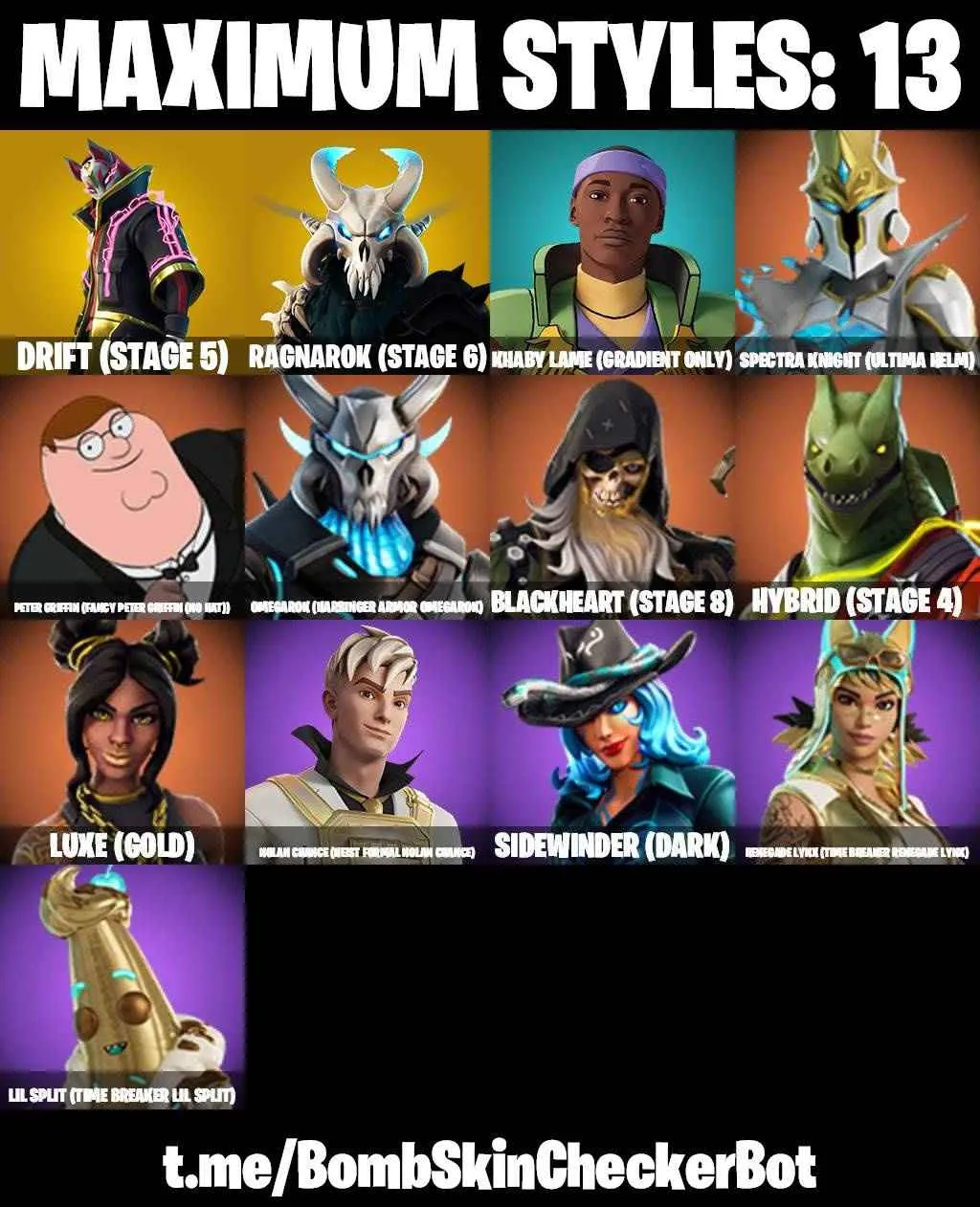 ❤️72 SKINS❤️TAKE THE L❤️THE REAPER❤️ELITE AGENT❤️OG STW❤️OMEGA❤️ORANGE JUSTICE❤️ZOEY❤️ROOK❤️REVERIE❤️HOPE❤️DRIFT(STAGE 5)❤️RAGNAROK(STAGE 6)❤️PEELY❤️SNOWFLAKE❤️RUST BUCKET❤️CAN PLAY ON PSN❤️XBOX❤️PC❤️NINTENDO❤️MOBILE❤️525 VBUCKS❤️FULL EMAIL ACCESS❤️
