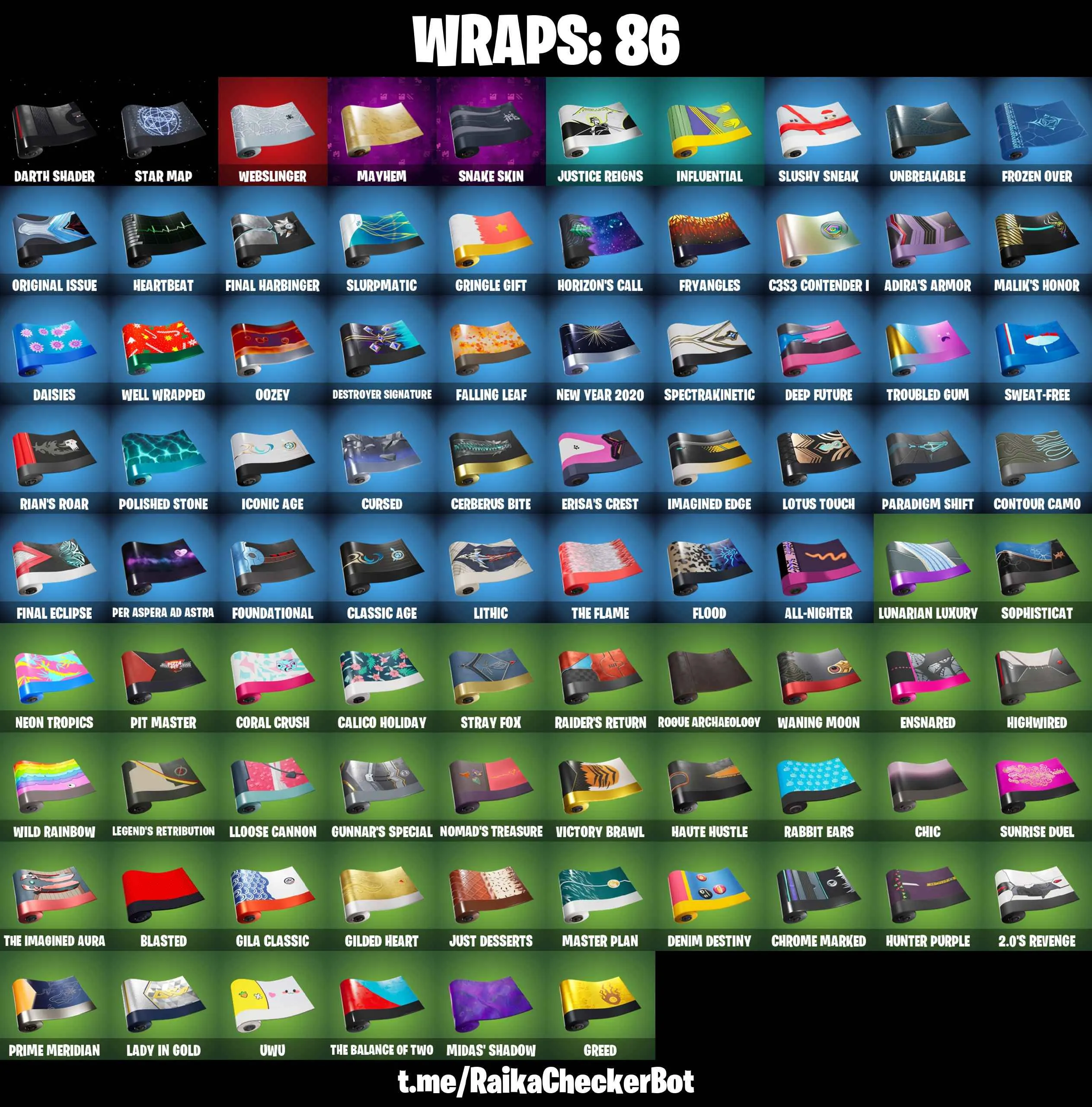 ❤️70 SKINS❤️GILDED SPIDER-MAN❤️DARTH VADER❤️STAR WAND❤️ERA(MAX)❤️TSUKI 2.0❤️MARIPOSA❤️EVIE❤️HOPE❤️THE FOUNDATION(MAX)❤️MEOW SKULLS❤️BYTES❤️POLAR PEELY❤️ASTROWORLD CYCLONE❤️PEPPERMINT PICK❤️CAN PLAY ON PSN❤️XBOX❤️PC❤️NINTENDO❤️MOBILE❤️600 VBUCKS❤️