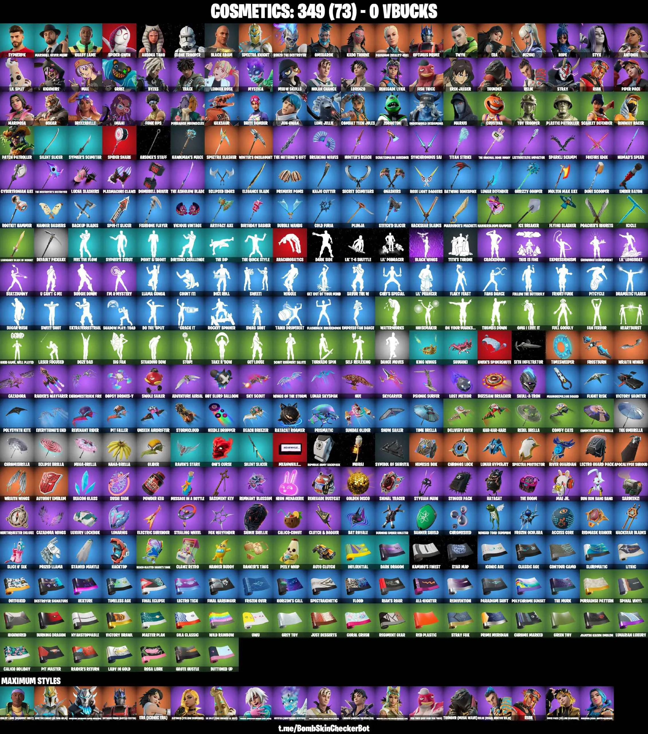 ❤️58 SKINS❤️AHSOKA TANO❤️CLONE TROOPER❤️TOY TROOPER❤️PLASTIC PATROLLER❤️EREN JAEGER❤️MYSTICA(MAX)❤️ERA(MAX)❤️MARIPOSA(MAX)❤️COMBAT TECH JULES❤️MEOW SKULLS❤️HOPE❤️ICE BREAKER❤️CAN PLAY ON PSN❤️XBOX❤️PC❤️NINTENDO❤️MOBILE❤️0 VBUCKS❤️FULL EMAIL ACCESS❤️