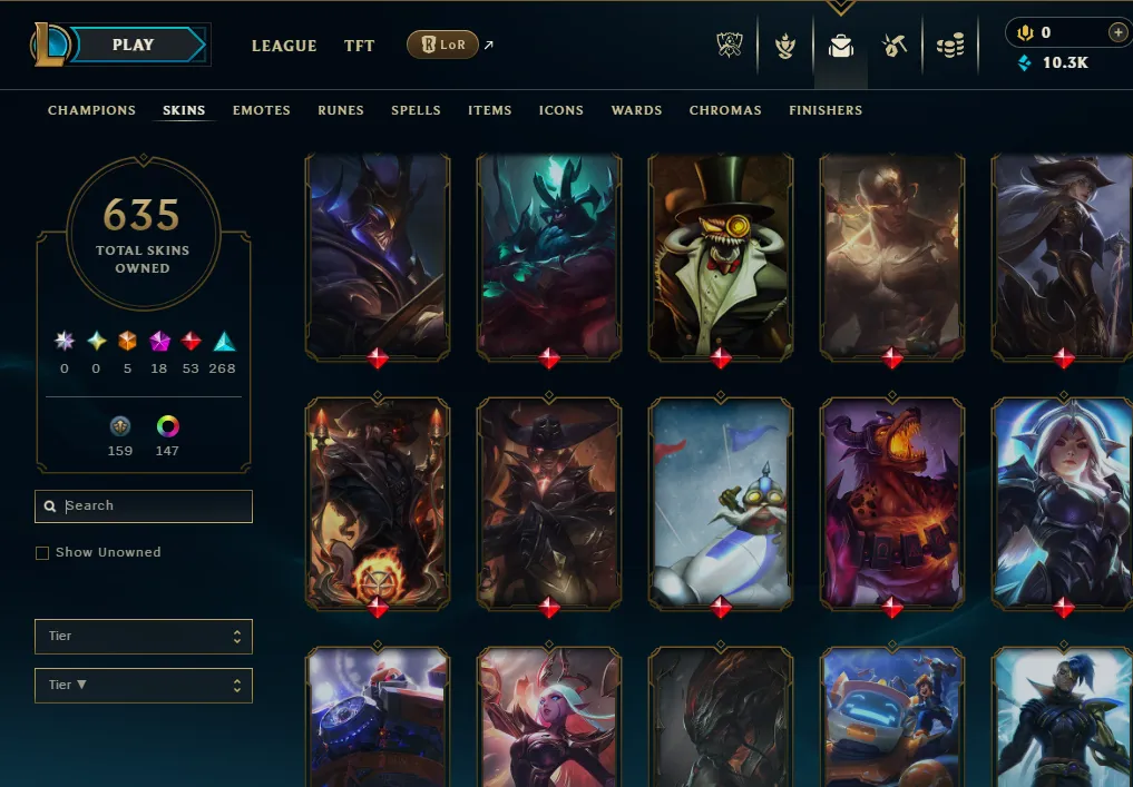 👑(EUW) GOLD III (100% WR, SUPER HIGH ELO) 🚀600+ SKIN