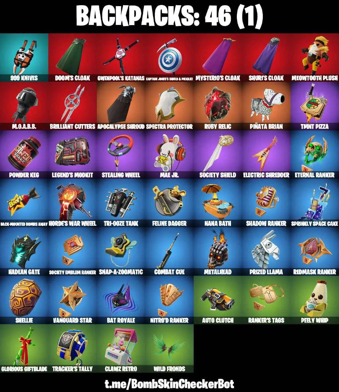 ❤️18 SKINS❤️SLAYER JUICE WRLD❤️RUNWAY RACER❤️PEELVERINE(MAX)❤️MEOWDAS❤️DYNAMO TNTINA❤️FIENDISH WAND❤️PEELY WHIP❤️CAN PLAY ON PSN❤️XBOX❤️PC❤️NINTENDO❤️MOBILE❤️300 VBUCKS❤️FULL EMAIL ACCESS❤️