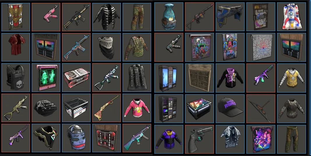 ✧･ﾟ:*✧ 15% OFF ✧･ﾟ:*✧ Clickbait? Nope. Just Good. Rust - 316 Skins (Twitch/Kick Drops)(#E39337216f) ✧･ﾟ:*✧