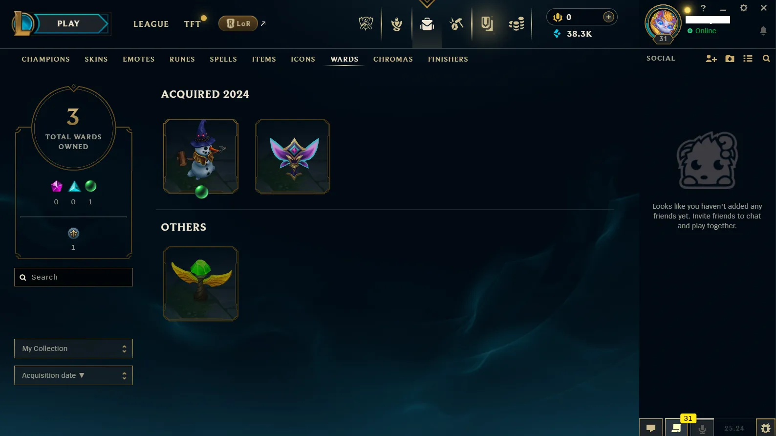 🌎NA 🔥S15⭐️Iron 1 🏆28 Champion ☢️1 Skins (Owend) 1 Shards 🔥38k+ BE☢️🔥Honor 3 ✅Unverified Email🚀instant