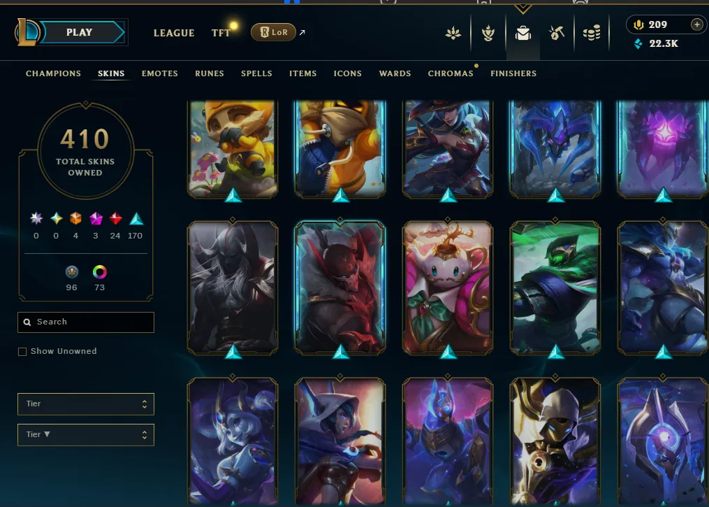 👑(NA) PLATINUM (SOLQ+FLEX) 🚀410 SKIN⚡22K BE