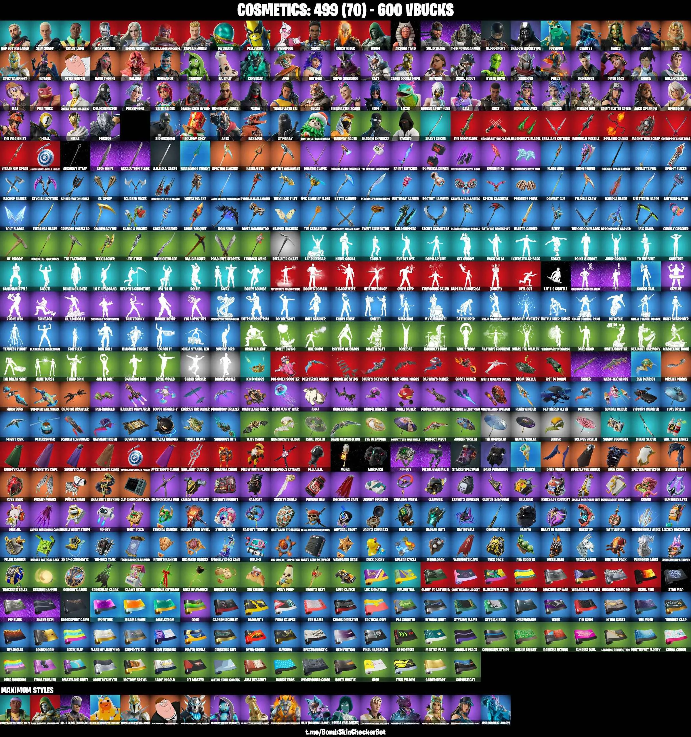 ❤️83 SKINS❤️GET GRIDDY❤️GHOST RIDER❤️AHSOKA TANO❤️BLODDSPORT❤️SHADOW ARCHETYPE❤️ARTEMIS❤️HOPE❤️SKULL SCOUT❤️MEDUSA❤️APHRODITE❤️PEELVERINE❤️SHADOW ENFORCER❤️STASHD❤️CAN PLAY ON PSN❤️XBOX❤️PC❤️NINTENDO❤️MOBILE❤️600 VBUCKS❤️FULL EMAIL ACCESS❤️