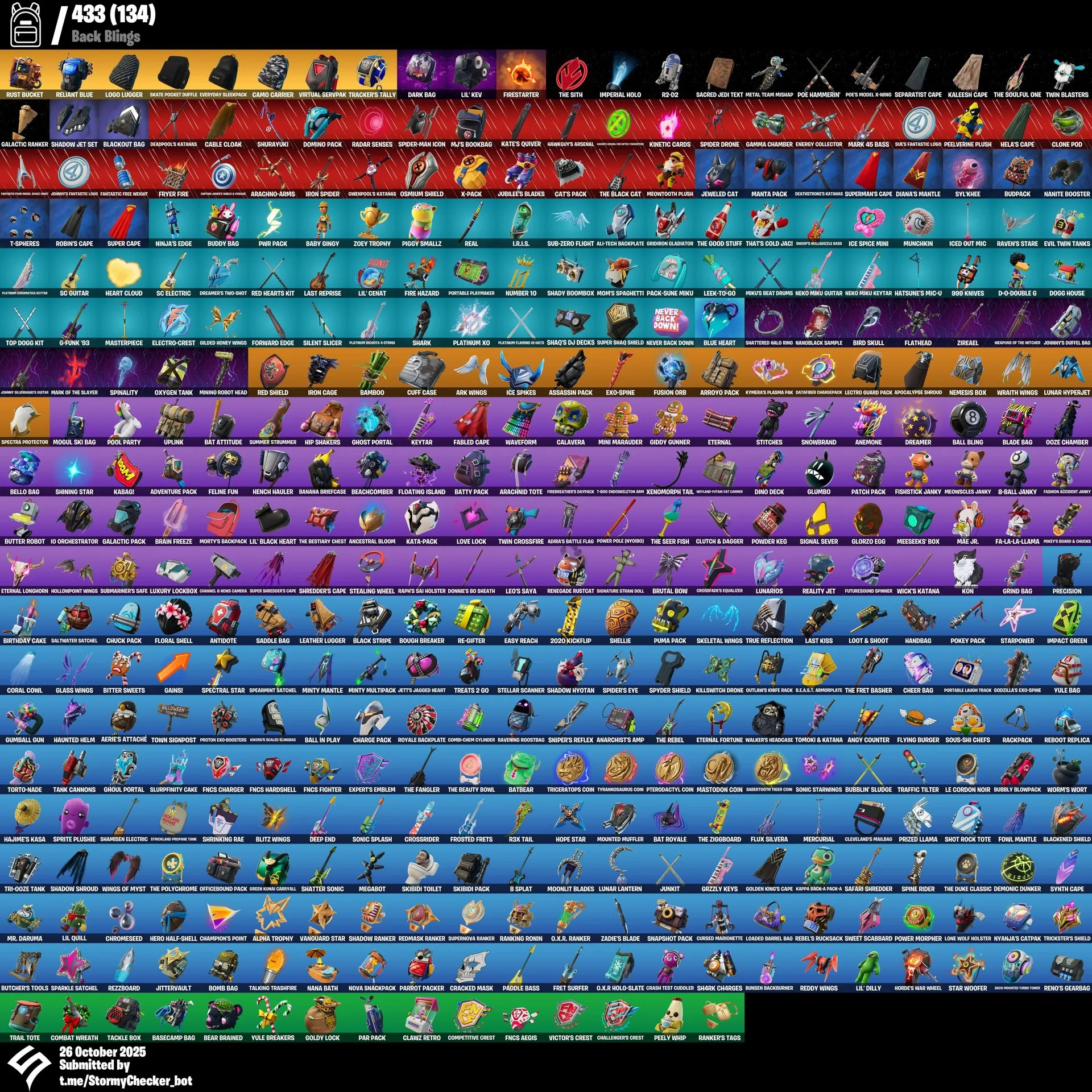 [PC/PS4-5/XBOX] 454 Skins | Item Shop Super Stacked | Unchained Ramirez | Snoop Dog | Bruno Mars | Ninja | Harley Quinn | Rap Boy