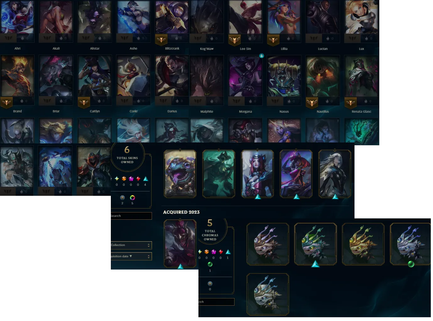 Gold 3 MMR🔥Bronze 2 76LP (1W/0L) Handleveled💎12K BE 33Champs 6Skins⭐Name Changeable🔓Unverified Email - Lifetime Ownership Guarantee