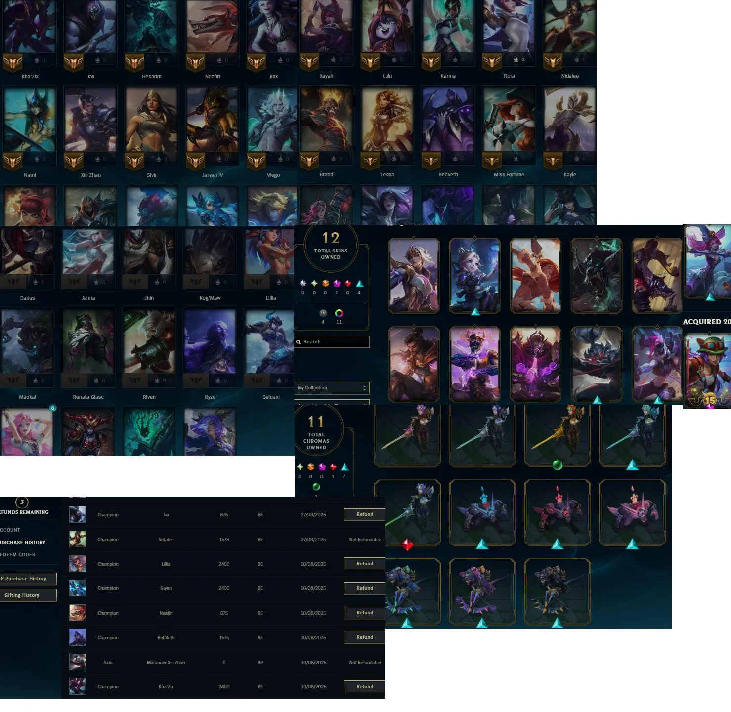 Diamond 1 MMR🔥Diamond 4 88LP 67%WR +30/-10LP Gains Handleveled💎25K BE 12Skins 350RP✅Lifetime Ownership Guarantee ⸱ Never Taken Back✔️Recovery info included