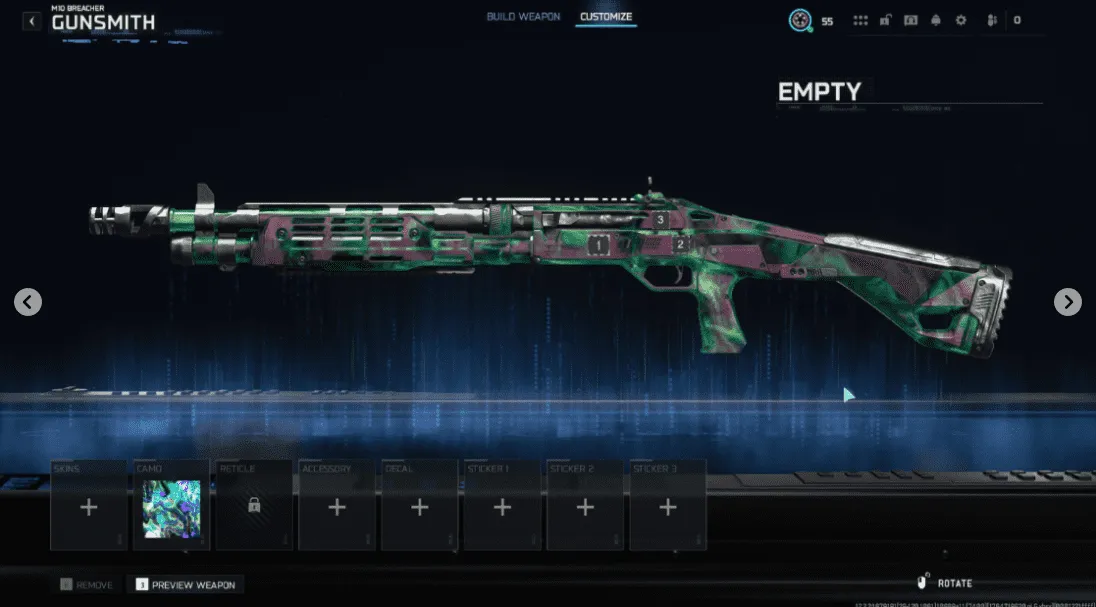 ๐ BO7 / Warzone | โจ Genesis Mastery Camo | ๐ 450+ Total Camos | ๐ Level 55 | ๐งโ๐ 16+ Operators | ๐ Full Access