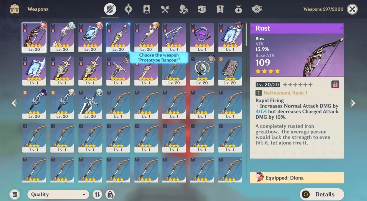 GI1123 AR18 Lumine Starter with Arlecchino, Raiden Shogun, Yae Miko, Dehya, Jean, Mona