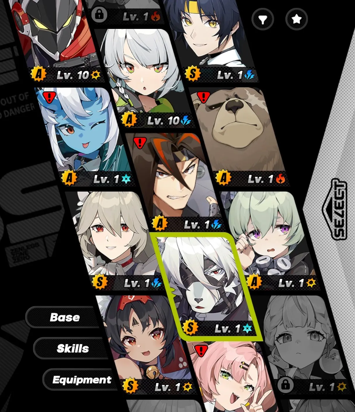 ZZZ54 // Harumasa, Lycaon, The Restrained, Nekomata, Rina, 252 Signal Searches, Female MC