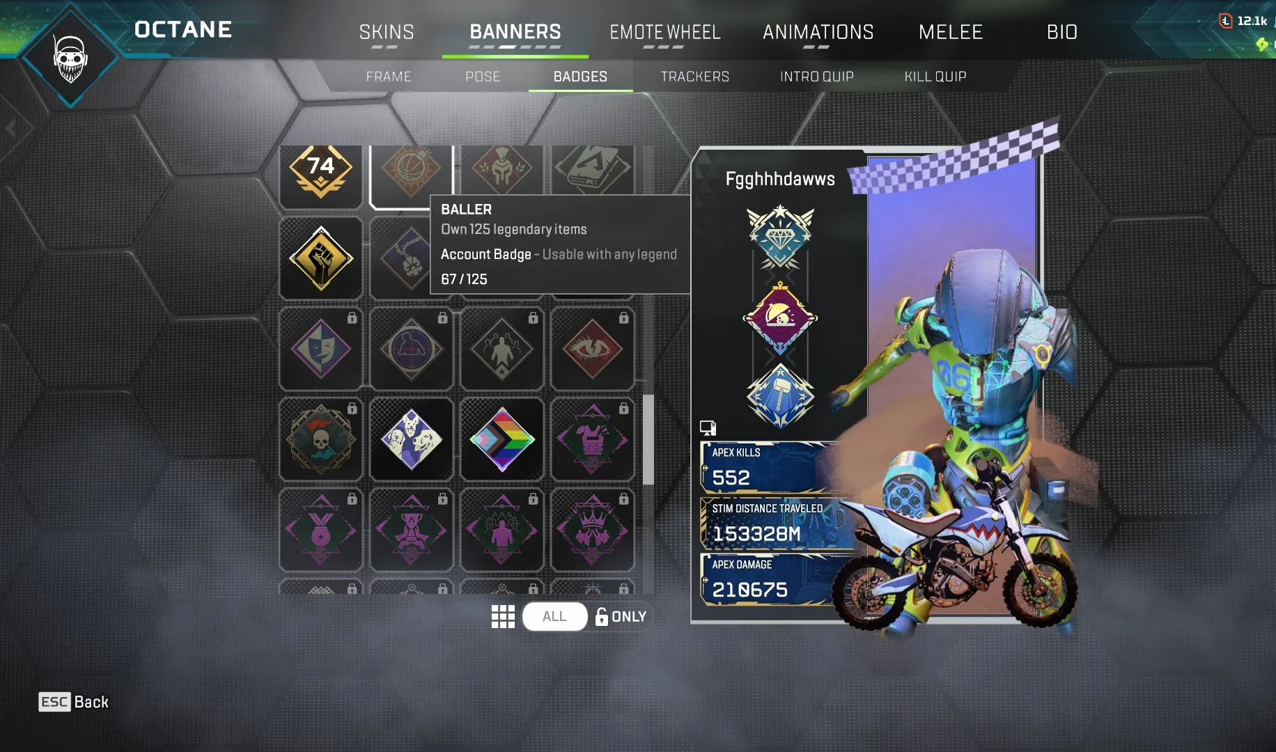 AP618 Legendary Octane Relic Account – Butterfly Knife, Pathogen, Void Specialist, Killing Machine, Firebreather, Fun in the Sun, Merciless Wing, Devil’s Right Hand, Exsanguinator