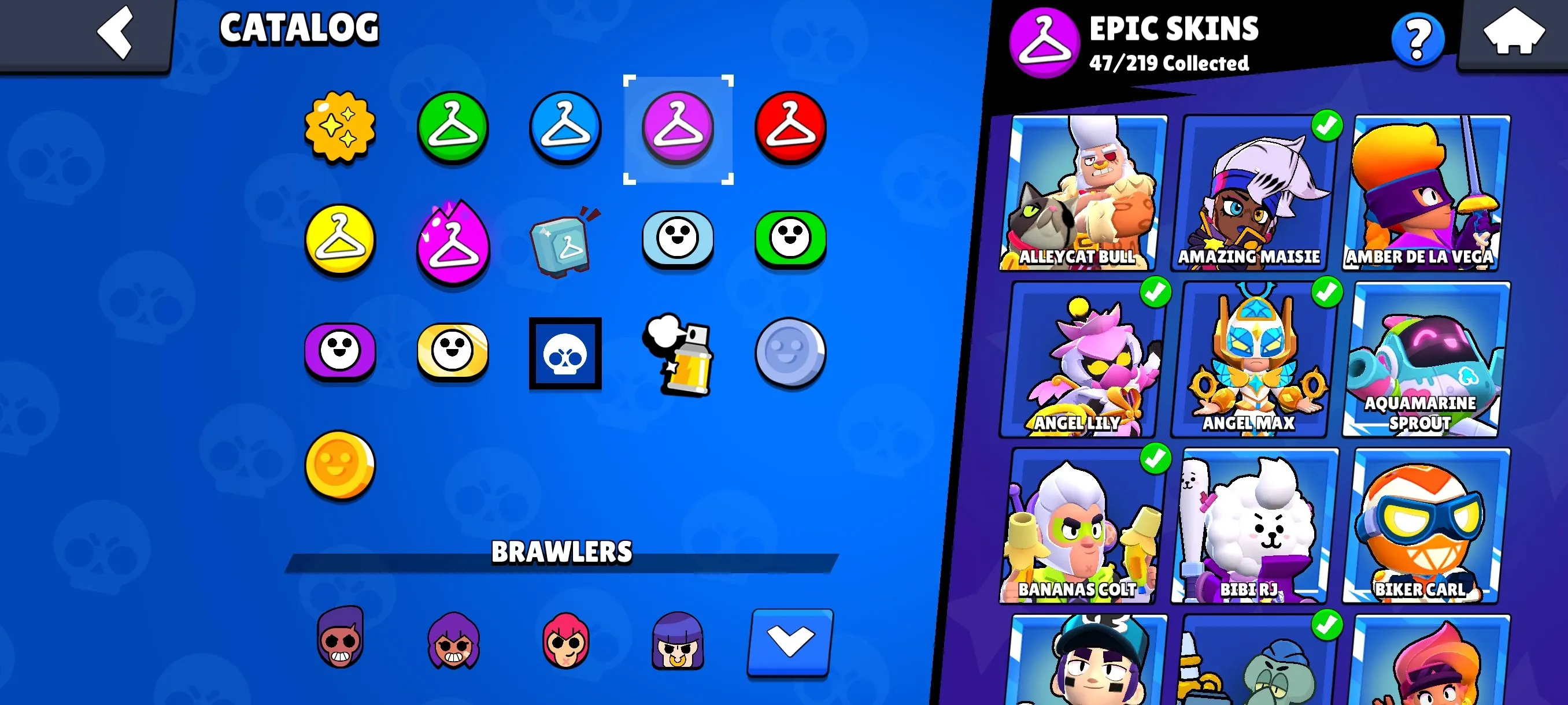BS1923 40512 Trophies | 82 Brawlers |184 Skins|  20 Max  |Power 11 Hypercharged Colt Bull Dynamike Rico Sky Piper Gray ZOJ Max Brawler | 3 BP Rare | 65 Super Rare 