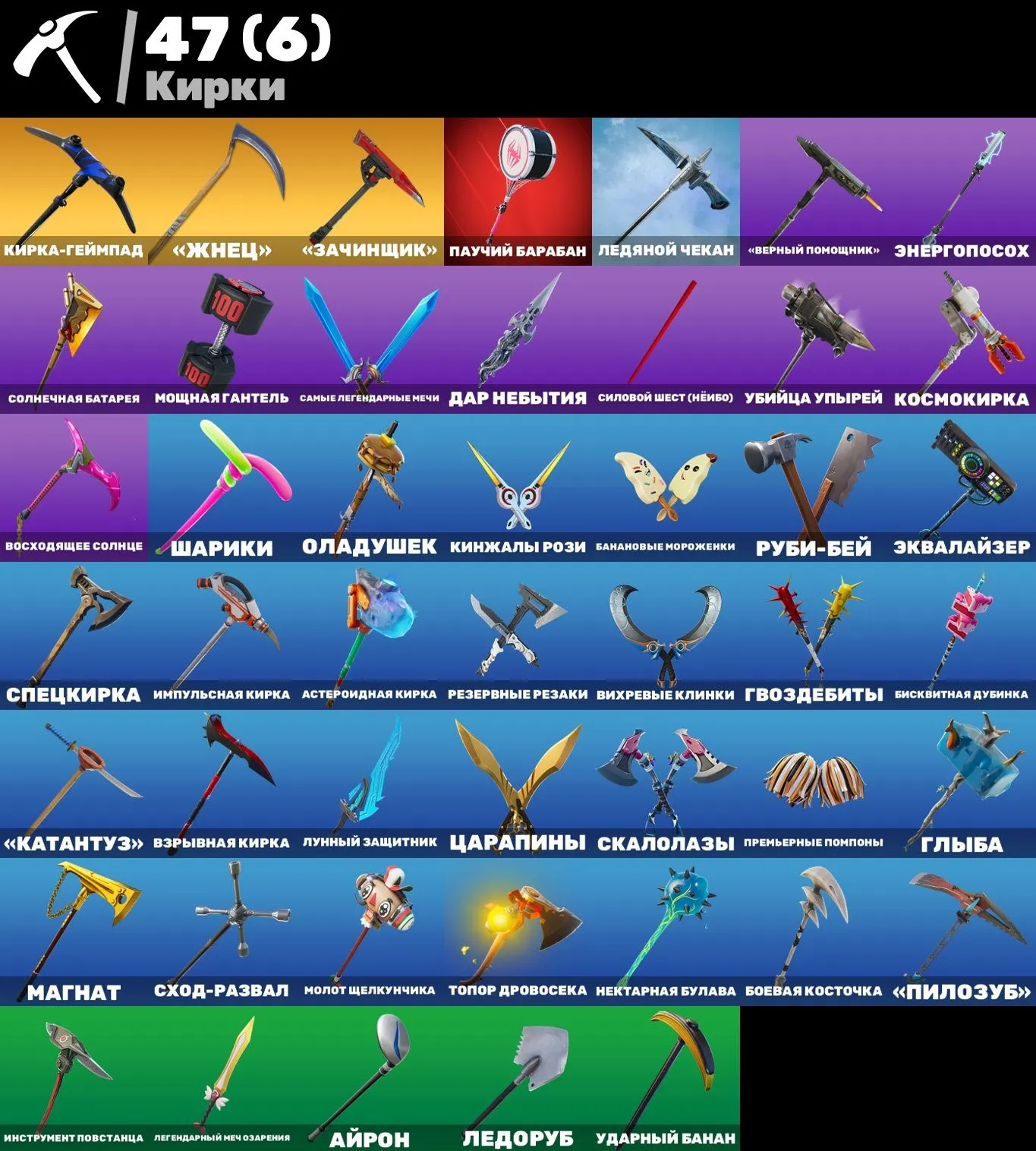 F869 56 Skins: Travis Scott, Take The L, Elite Agent, Renegade Raider, BP S2-S3, Deadpool, Gwen, OG Exclusives, Mail Change (G)