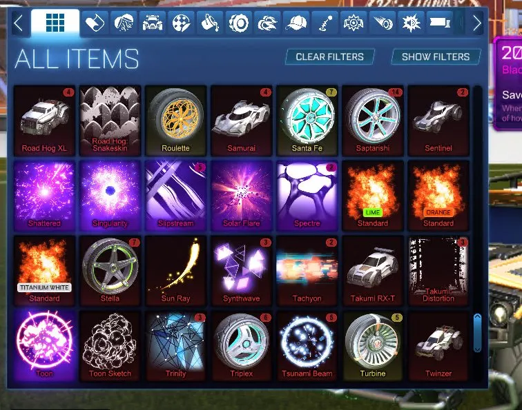 STOCK422 //TW Octane, Fennec, TW Standard Boost, 50+ Black Markets, 89 Bodies, Painted Cars