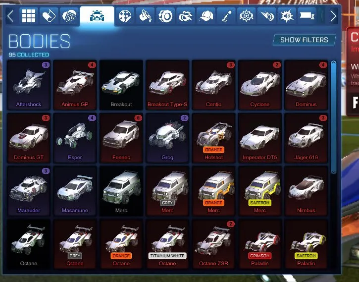STOCK501 //Titanium White Octane Fennec 48 Black Markets Dissolver Heatwave Dueling Dragons
