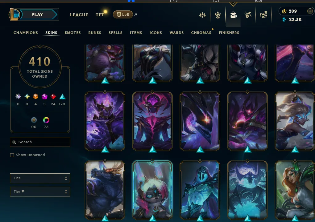👑(NA) PLATINUM (SOLQ+FLEX) 🚀410 SKIN⚡22K BE