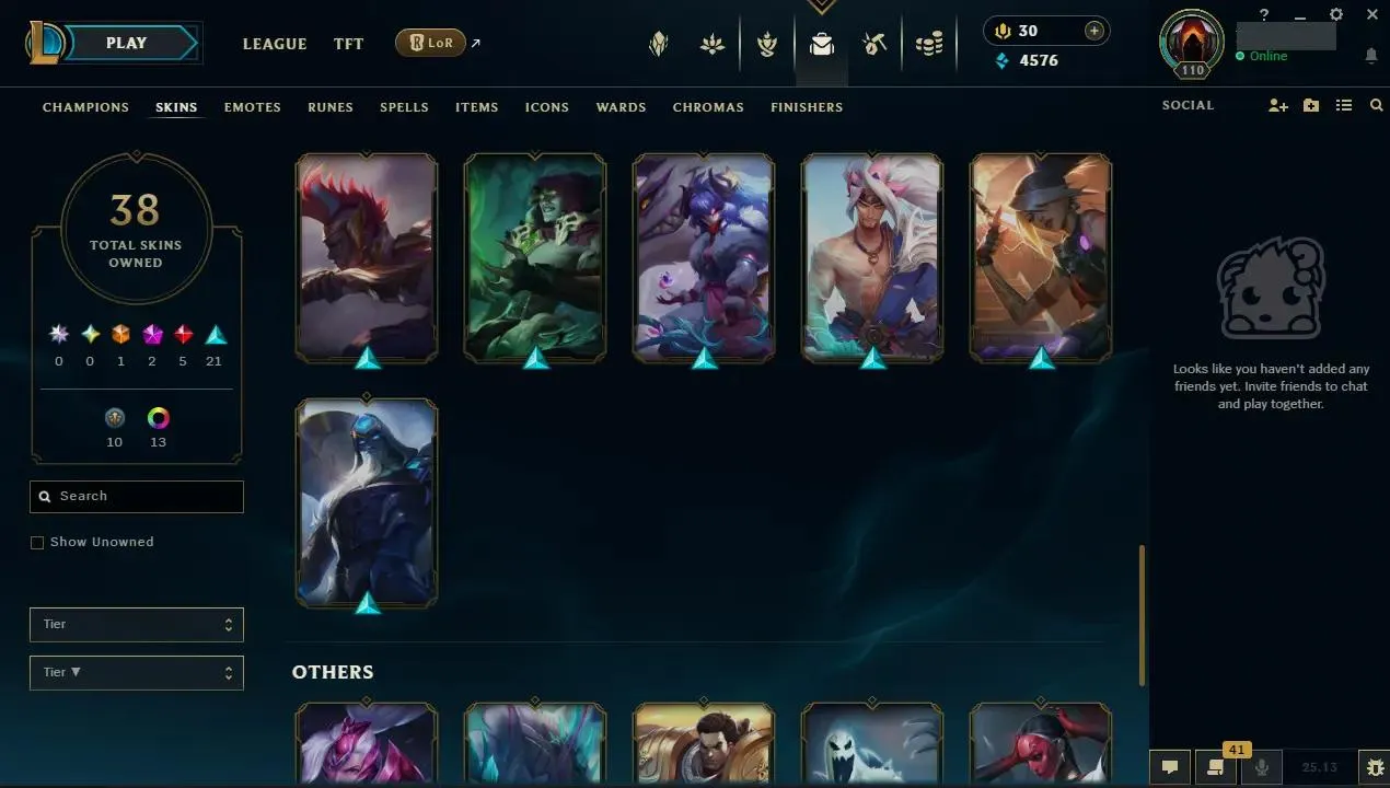 ✨ EUW ⭐ Handlevel ⚡ Emerald IV (96 LP) ♟️ Champs: 82  🎨 Skins: 38 ⭐ LV: 110 💰 BE: 4576 ♾️ Lifetime Ownership 📧 Full Email Access 👑 High Quality Riot Account #KTO