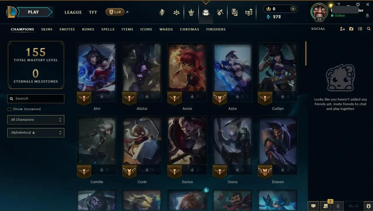 🌍 EUW ⚡ Emerald III (29 LP)✨ WR: 50% 🔥73Champions + 12 Skins & More! ♾️ Lifetime Ownership 📧 Full Email Access