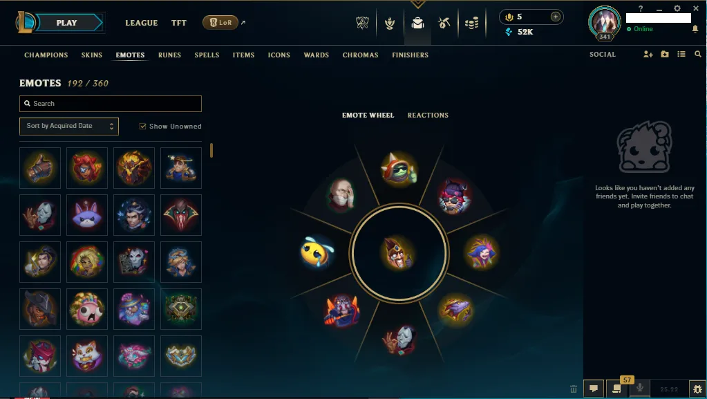 🌎EUNE🏆New Season S15🏆 Platinum 3 ✅HandMade ✅Full Champions 🎨 Skins +141 ⭐ LVL 341 💎+50k blue✅Full Recovery Info🚀instant delivery