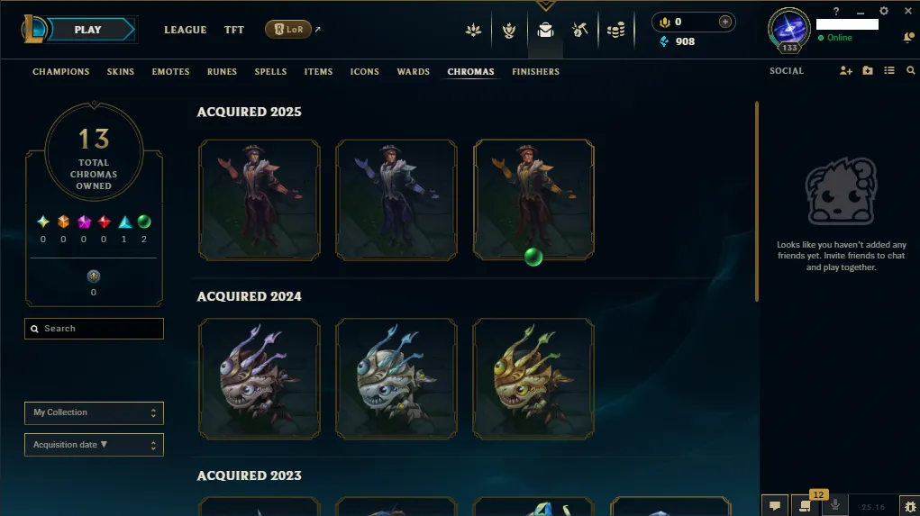 🏆 EUNE New Season⌛ Gold 2 🚀  level 133⌛122 Champ 💯 60 SKIN 🚀 Blue Essence 🏆 Recovery Info ✅ 