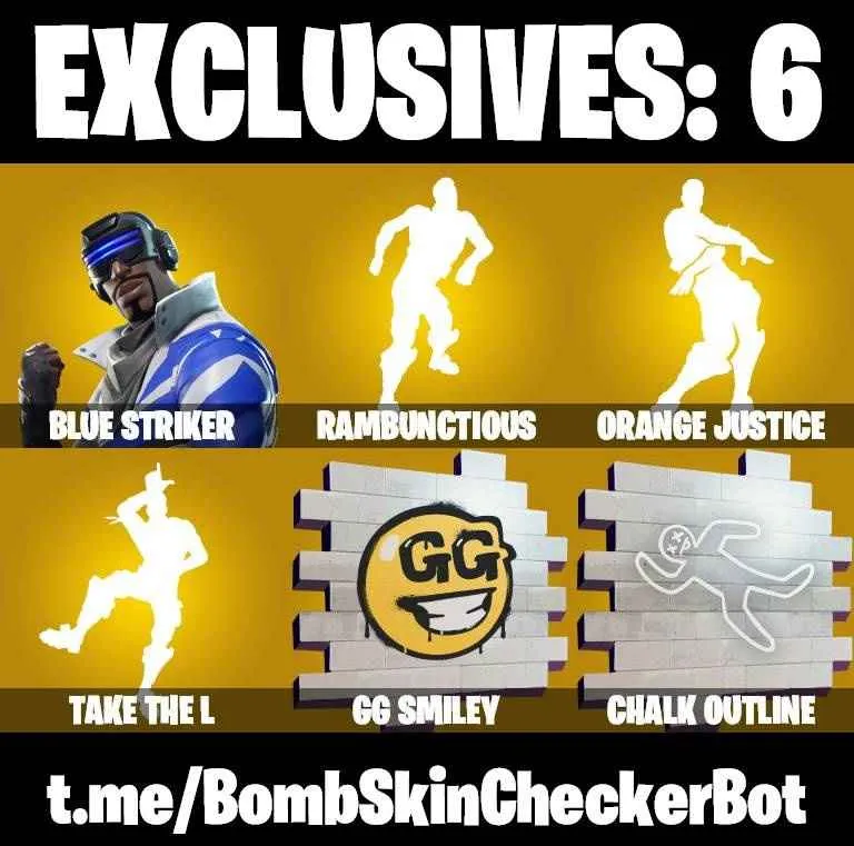 ❤️17 SKINS❤️TAKE THE L❤️RAMBUNCTIOUS❤️ORANGE JUSTICE❤️ZOEY❤️BLUE STRIKER❤️TEKNIQUE❤️ROGUE AGENT❤️SPECTRA KNIGHT(MAX)❤️CAN PLAY ON PSN❤️XBOX❤️PC❤️NINTENDO❤️MOBILE❤️0 VBUCKS❤️FULL EMAIL ACCESS❤️