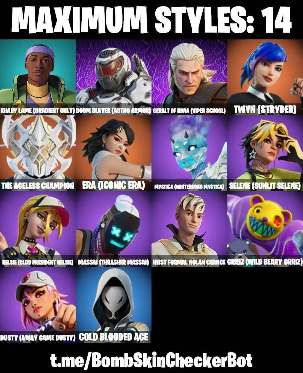 ❤️68 SKINS❤️BACKLASH❤️SPIDER-GWEN STACY❤️STAR WAND❤️ERA(MAX)❤️MYSTICA(MAX)❤️HELSIE(MAX)❤️MARIPOSA❤️AURA❤️MEOW SKULLS❤️BYTES❤️TOON PEELY❤️FNCS RENEGADE❤️TOWER RECON SPECIALIST❤️CAN PLAY ON PSN❤️XBOX❤️PC❤️NINTENDO❤️MOBILE❤️300 VBUCKS❤️FULL EMAIL ACCESS❤️