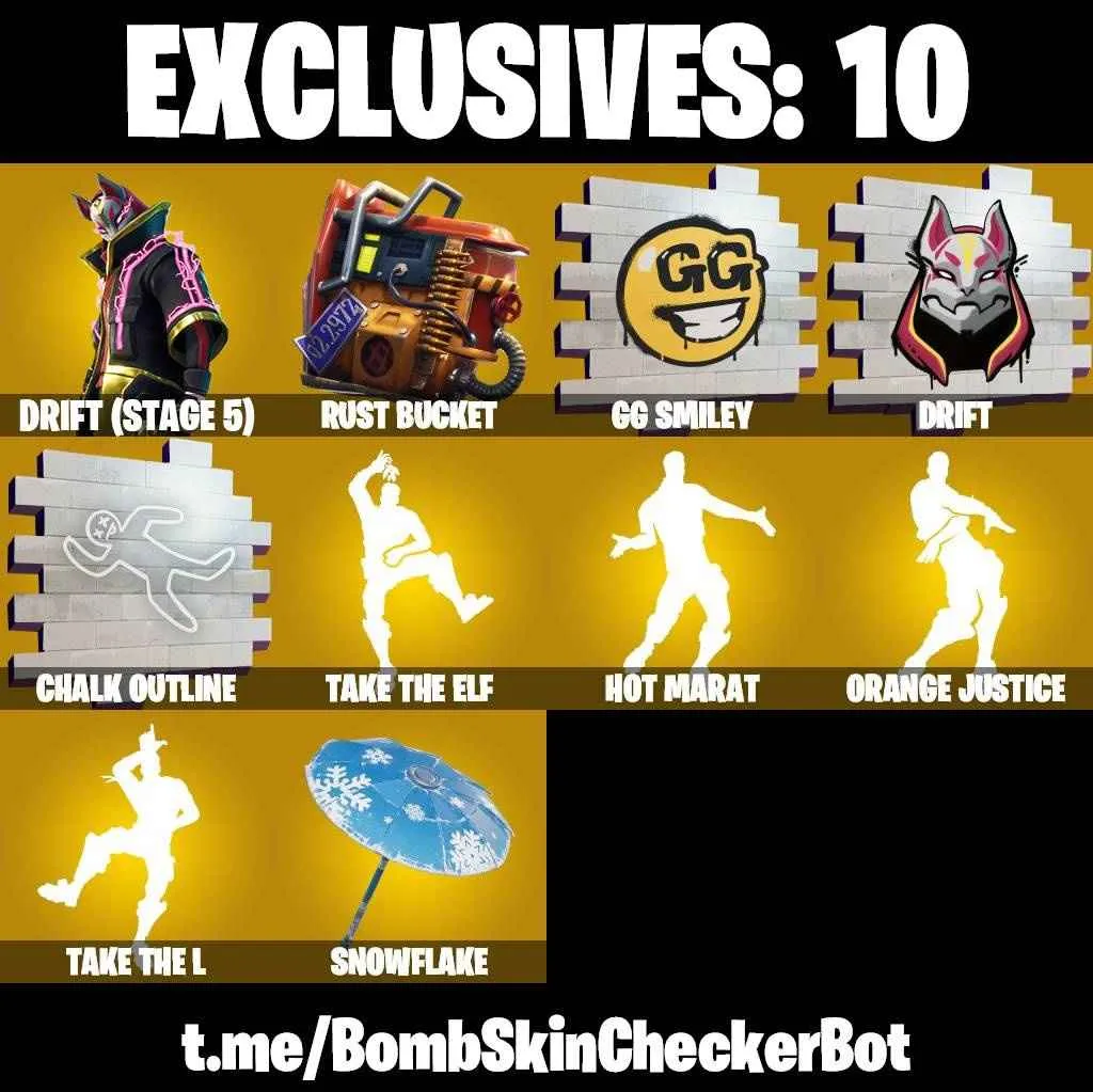 ❤️25 SKINS❤️TAKE THE L❤️ORANGE JUSTICE❤️ZOEY❤️DRIFT(STAGE 5)❤️LYNX(STAGE 4)❤️CALAMITY(STAGE 5)❤️ZENITH(STAGE 4)❤️REDLINE❤️SUN STRIDER❤️RUST BUCKET❤️SNOWFLAKE❤️CAN PLAY ON PSN❤️XBOX❤️PC❤️NINTENDO❤️MOBILE❤️0 VBUCKS❤️FULL EMAIL ACCESS❤️
