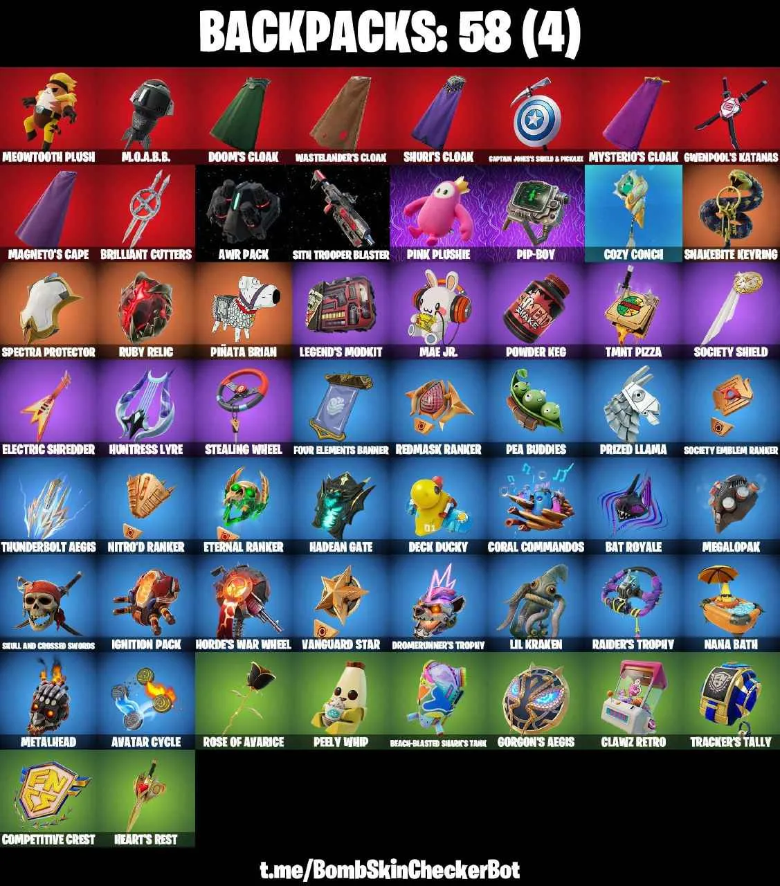 ❤️29 SKINS❤️BACKLASH❤️SITH TROOPER❤️ARTEMIS❤️MEDUSA❤️HOPE❤️PEELVERINE(MAX)❤️ZEUS❤️HADES❤️PEABODY(MAX)❤️PEELY WHIP❤️CAN PLAY ON PSN❤️XBOX❤️PC❤️NINTENDO❤️MOBILE❤️700 VBUCKS❤️FULL EMAIL ACCESS❤️