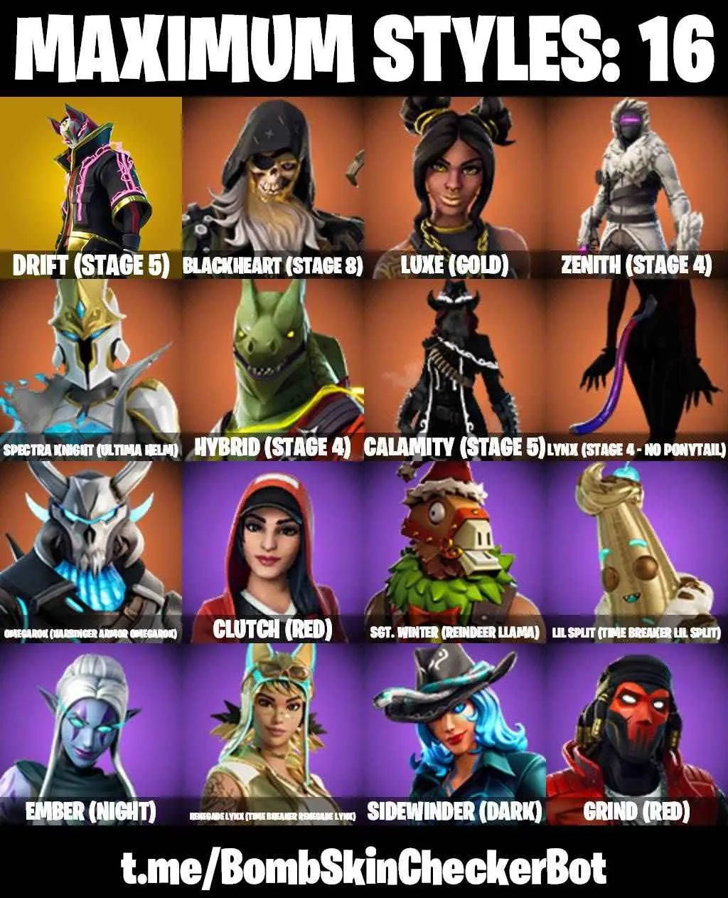 ❤️57 SKINS❤️TAKE THE L❤️RUSHIN AROUND❤️OG STW❤️EVIE❤️DRIFT(STAGE 5)❤️LYNX(STAGE 4)❤️CALAMITY(STAGE 5)❤️HYBRID(STAGE 4)❤️ZENITH(STAGE 4)❤️BLACKHEART(STAGE 8)❤️PEELY❤️CAN PLAY ON PSN❤️XBOX❤️PC❤️NINTENDO❤️MOBILE❤️150 VBUCKS❤️FULL EMAIL ACCESS❤️
