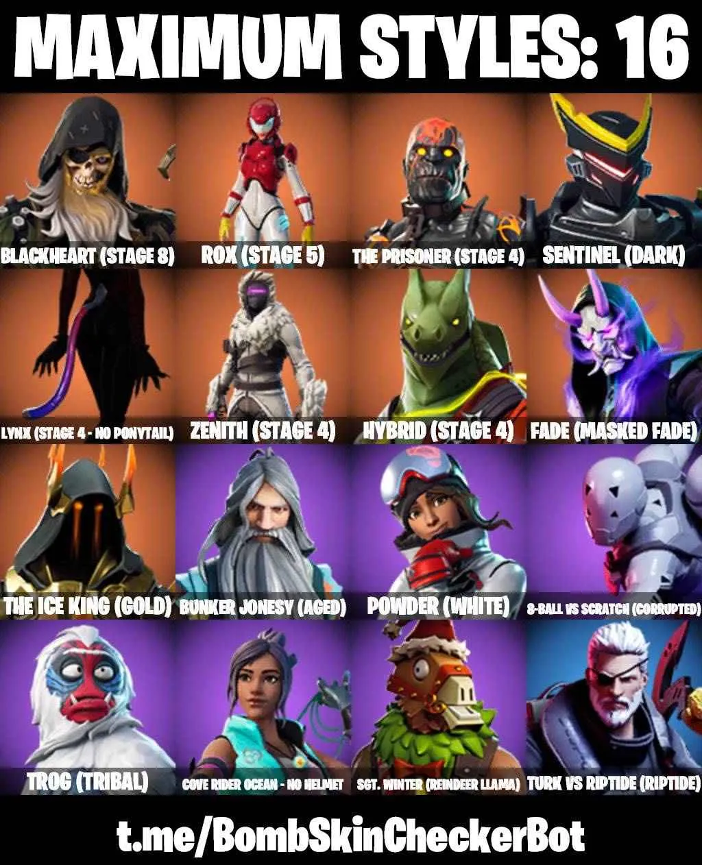 ❤️61 SKINS❤️BLACK MANTA❤️MAYA❤️ONESIE❤️JULES❤️AGENT PEELY❤️SKYE❤️LYNX(STAGE 4)❤️8-BALL(MAX)❤️PEPPERMINT PICK❤️TAKE THE ELF❤️CAN PLAY ON PSN❤️XBOX❤️PC❤️NINTENDO❤️MOBILE❤️3900 VBUCKS❤️FULL EMAIL ACCESS❤️