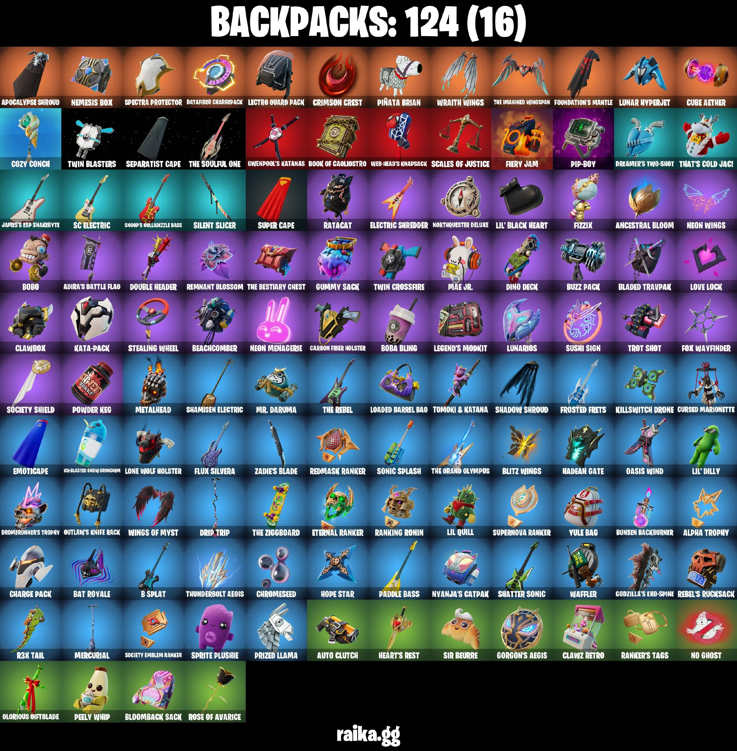 ✨39 skins✨Combat Elite✨Combat Elite✨off✨Ronin (Cape)✨Peter Griffin✨Poseidon✨Stealth Silver✨Prowler✨Spider-Man