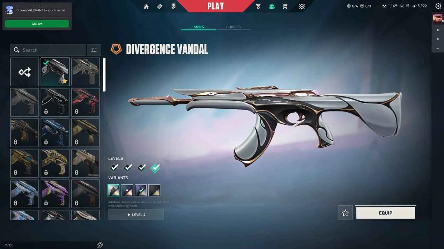 🔫 Recon Balisong, ❄️ Cryostasis Vandal, ✨ Divergence Vandal & More • 🌍 EU/Turk • 📧 Email Changeable