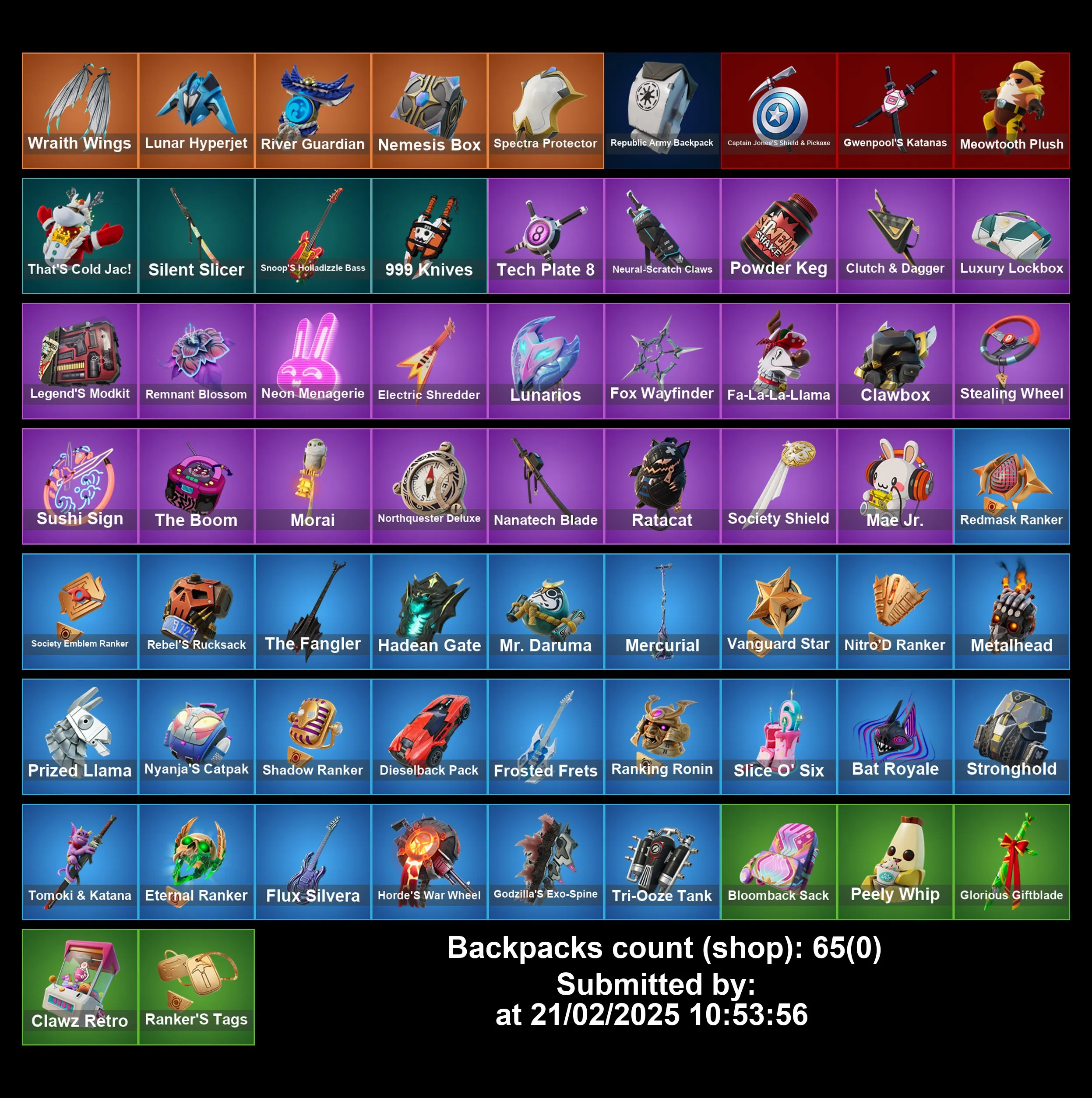 [PC/PS4-5/XBOX] 27 Skins | SolidSnake | JuiceWorld | Nisha | HighWire | P33ly | Mae | Imani | Sledge | Crz-8 | Stray | Neuralynx | Full Email Access