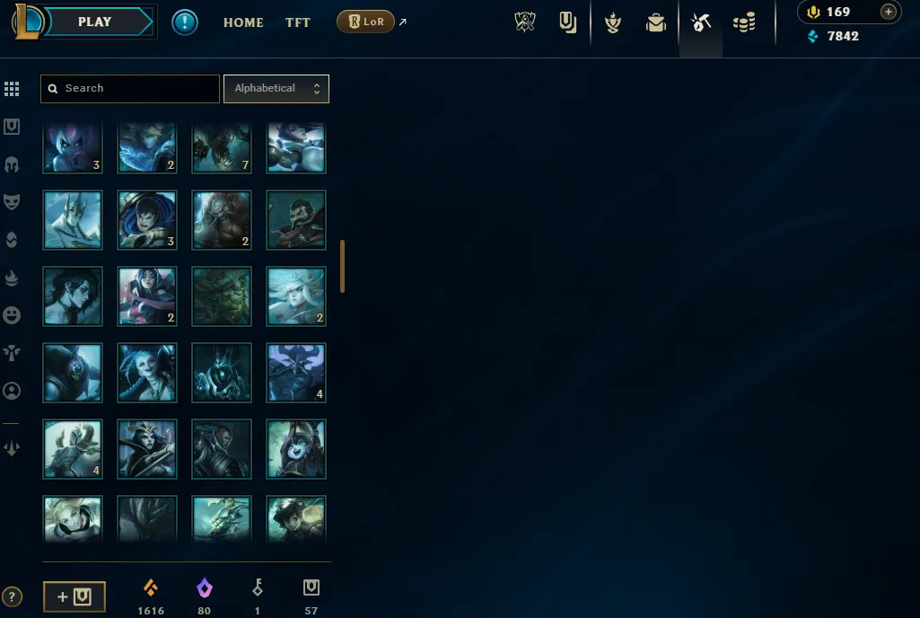 Challenger +540lp 58WR Handleveled EUW 🎁 ALL CHAMPS 422 skins⭐UNOPENED LOOT💎 Full Recovery