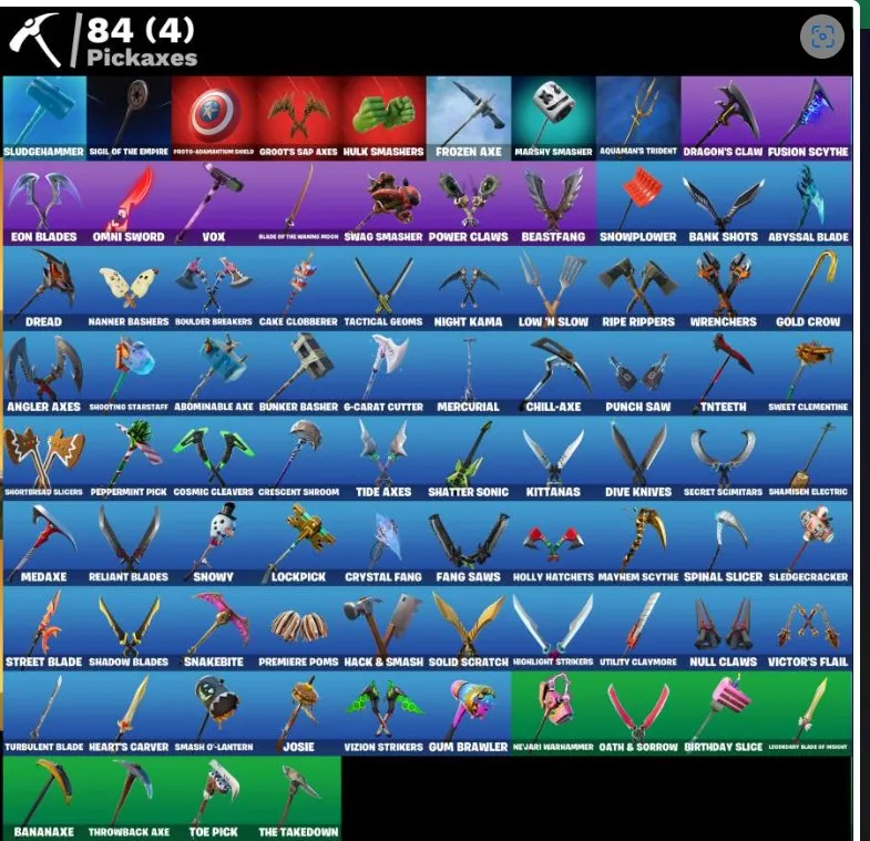 F1029 81 Skins Account with Raven, Peely, Deadpool, Mandalorian, Catalyst 