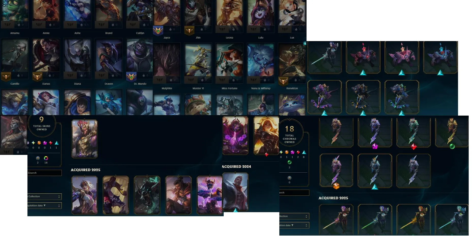 D1 MMR🔥Diamond 4 31LP (7W/6) Handleveled🚀+30/-10LP Gains💎41K BE 9Skins 18Chromas⭐Name Changeable🏆Master Rewards✔️Recovery Info Included✅Lifetime Ownershi