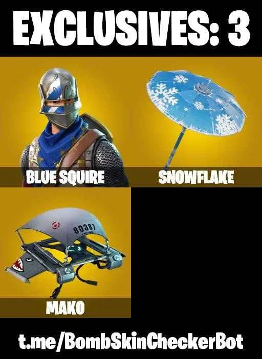 ❤️14 SKINS❤️MAKO❤️BLUE SQUIRE❤️GET GRIDDY❤️TSUKI 2.0❤️EXPLORER EMILIE❤️SPECTRA KNIGHT(MAX)❤️RUNWAY RACER❤️SNOWFLAKE❤️PEELY WHIP❤️CAN PLAY ON PSN❤️XBOX❤️PC❤️NINTENDO❤️MOBILE❤️350 VBUCKS❤️FULL EMAIL ACCESS❤️