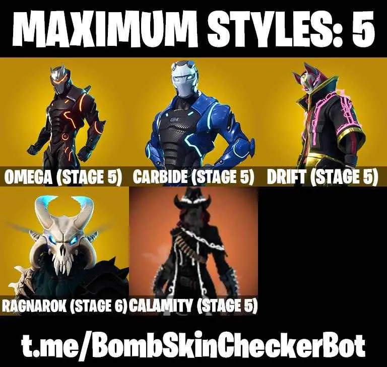 ❤️44 SKINS❤️TAKE THE L❤️THE REAPER❤️OMEGA(STAGE 5)❤️ELITE AGENT❤️OG STW❤️ORANGE JUSTICE❤️MAYA❤️ZOEY❤️ROOK❤️DRIFT(STAGE 5)❤️RAGNAROK(STAGE 6)❤️CARBIDE(STAGE 5)❤️AGENT PEELY❤️RUNWAY RACER❤️RUST BUCKET❤️CAN PLAY ON PSN❤️XBOX❤️PC❤️NINTENDO❤️MOBILE❤️950 VBUCKS❤️