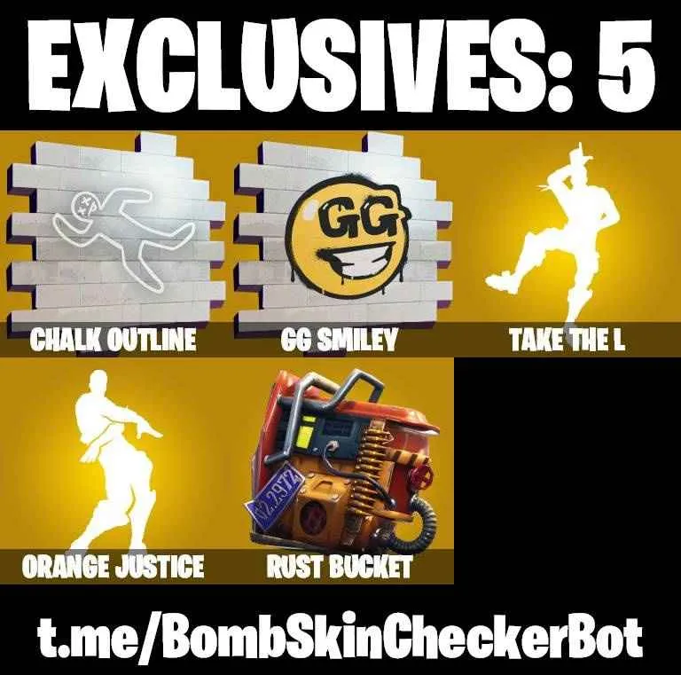 ❤️17 SKINS❤️TAKE THE L❤️ORANGE JUSTICE❤️TIDY❤️SUNBURST DAWN❤️TEKNIQUE❤️KATALINA❤️PEELVERINE(MAX)❤️PITSTOP❤️EMMA FROST❤️SHURI❤️RUST BUCEKT❤️CAN PLAY ON PSN❤️XBOX❤️PC❤️NINTENDO❤️MOBILE❤️1350 VBUCKS❤️FULL EMAIL ACCESS❤️