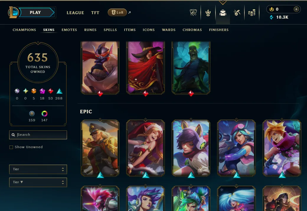 👑(EUW) GOLD III (100% WR, SUPER HIGH ELO) 🚀600+ SKIN