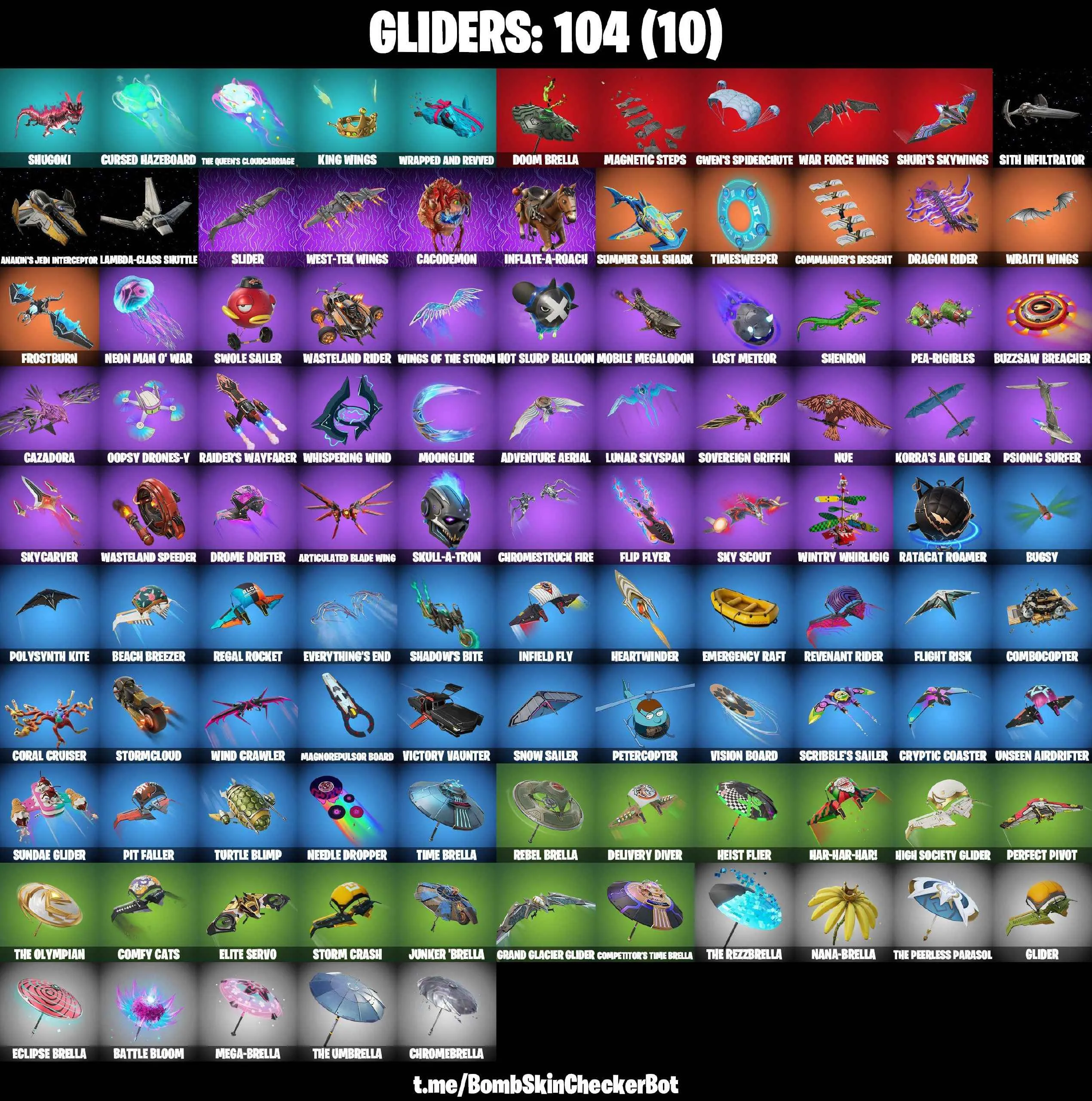 ❤️111 SKINS❤️YUJI ITADORI❤️STREETWEAR YUJI ITADORI❤️GET GRIDDY❤️BACKLASH❤️SKULL TROOPER❤️SPIDER-GWEN STACY❤️CLONE TROOPER❤️AHSOKAS CLONE TROOPER❤️WOLF PACK TROOPER❤️ANAKIN SKYWALKER❤️DARTH MAUL❤️AHSOKAS TANO❤️DARTH VADER❤️CORUSCANT GUARD❤️ERA(MAX)❤️