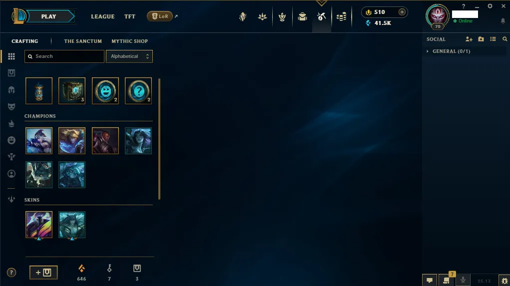 🏆EUW New Season ⌛HandMade⌛ Diamond 2 🚀  level 70⌛50 Champ 💯+20 SKIN  ❤️ Recovery Info✅unverified Email🚀 